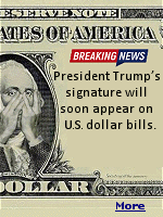 U.S. paper currency will soon feature President Donald Trump's signature going forward, the US Treasury Department announced, the latest of the president's efforts to leave his mark across the federal government. It will be the first time a sitting U.S. president's signature has appeared on paper notes. Treasury Secretary Scott Bessent said the move is in honor of the 250th anniversary of the United States.